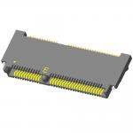 Mid 0.50mm Pitch Mini PCI Express penyambung & M.2 NGFF penyambung 67 kedudukan, Tinggi 2.2mm